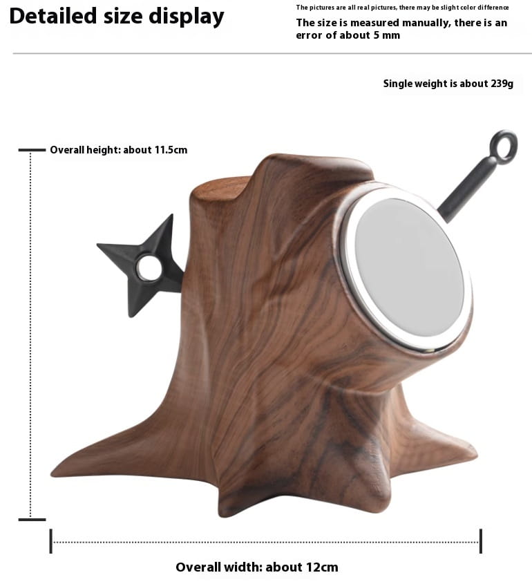 Creative Magsafe Magnetic Wireless Charger and Phone Holder Stump