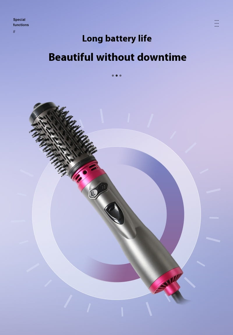 Electric Rotating Hair Curling Comb with Constant Temperature and European Standards