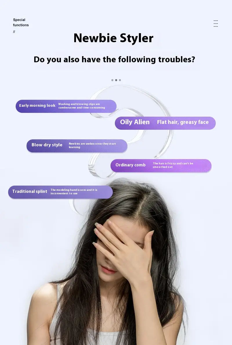 Electric Rotating Hair Curling Comb with Constant Temperature and European Standards