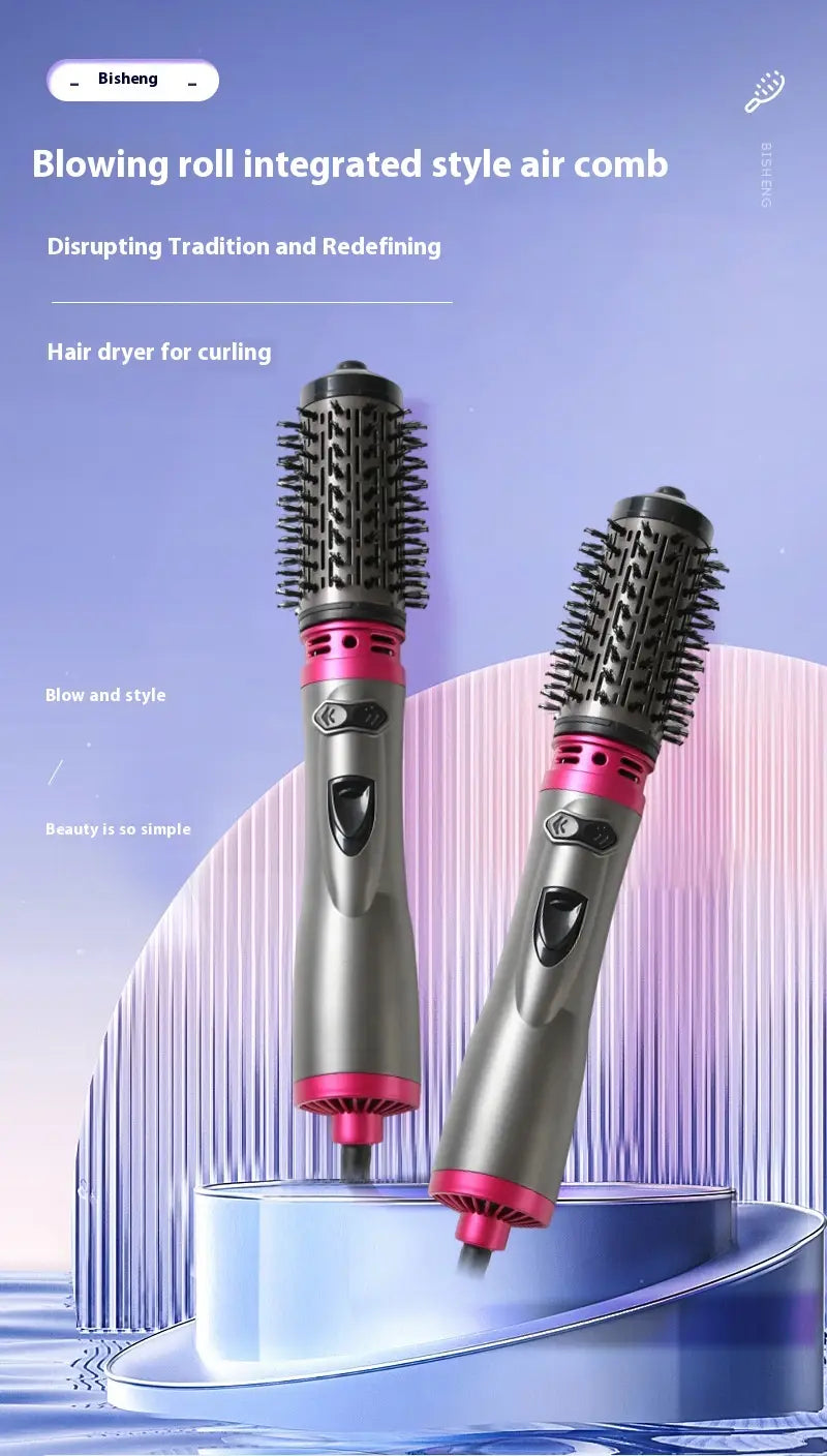 Electric Rotating Hair Curling Comb with Constant Temperature and European Standards