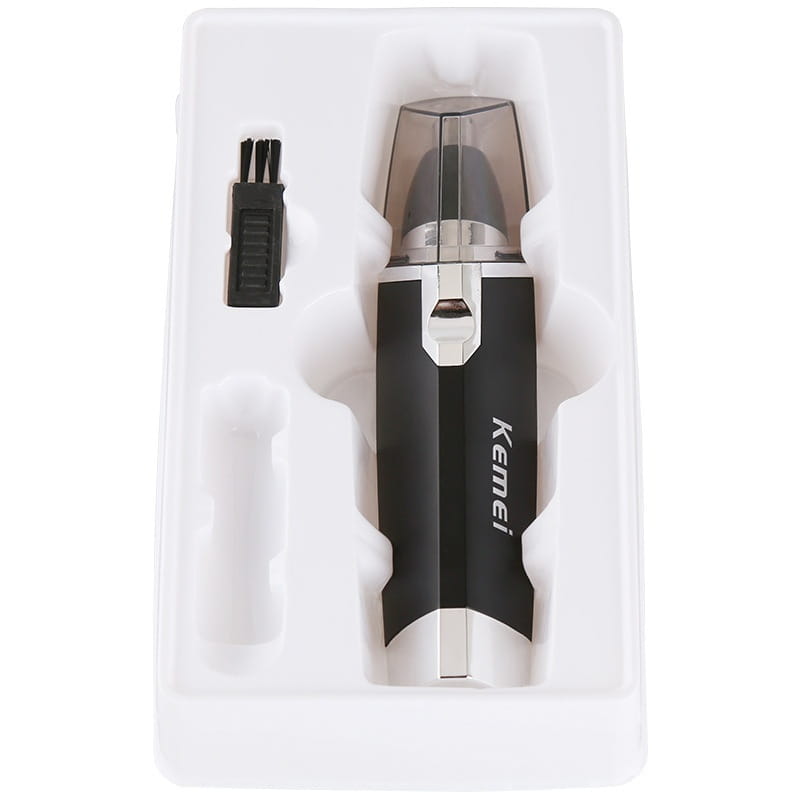 Battery Electric Nasal Hair Trimmer with Cleaning Brush