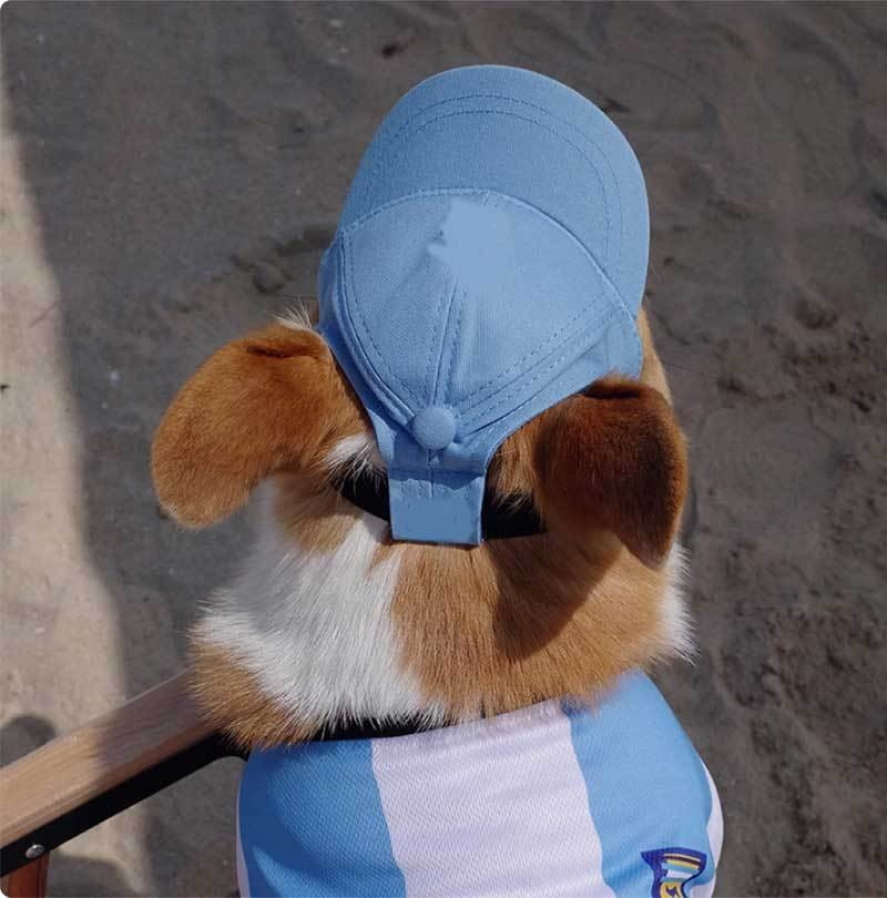 Pet Baseball Cap Verstellbarer Sonnenhut für Hunde und Katzen mehrere Farben