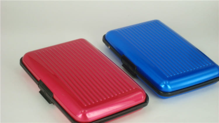 Aluminum Alloy Storage Box with Stripes for Home Organization in the United States