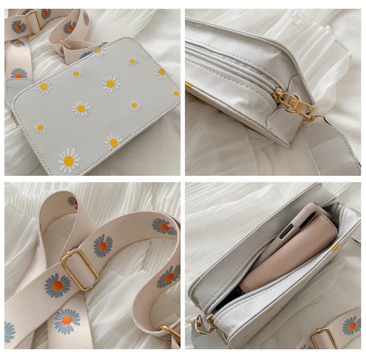 Crossbody PU -Leder -Umhängetasche für Frauen mit verstellbarem Riemen mehrfarbig