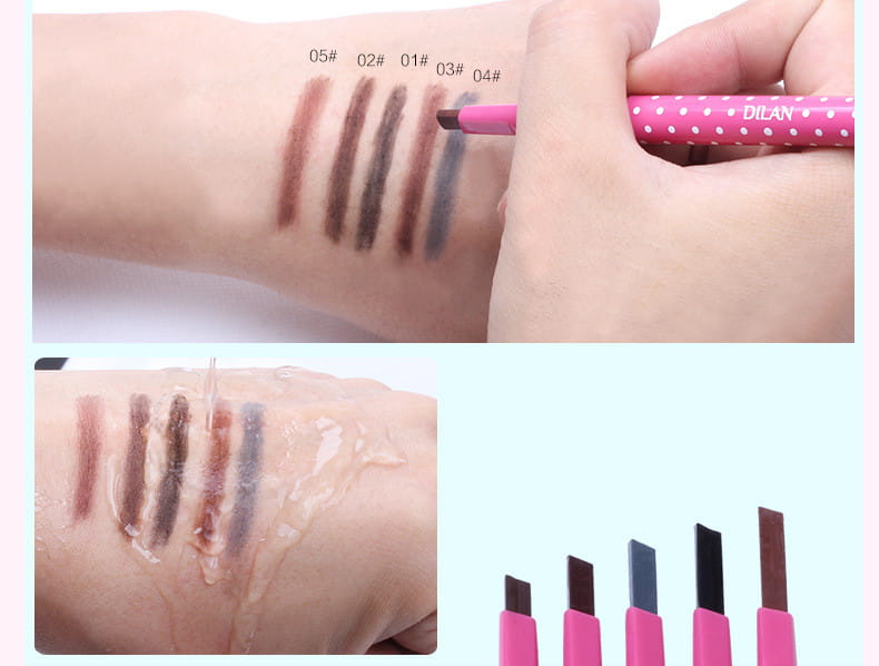 Automatic Rotating Machete Eyebrow Pencil Set for Women