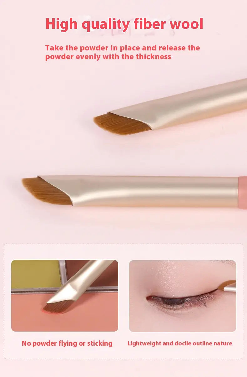 Sickle Eyeliner Brush Soft Eye Blooming Blush Makeup Tool