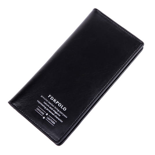 United States Leather Bovine Split Wallet with Card and Bill Holder