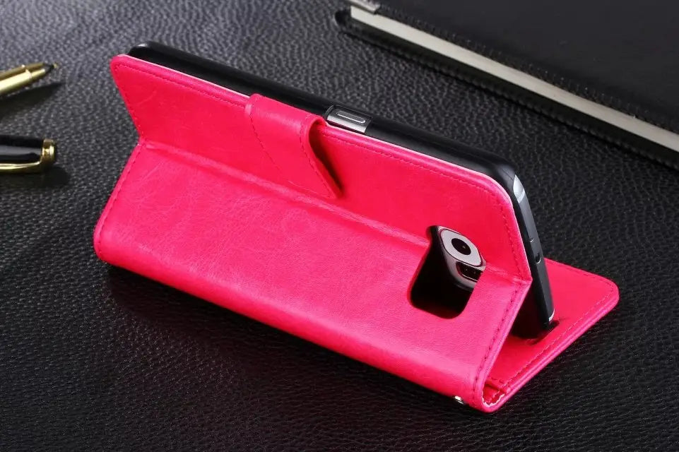 Phone leather case