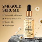 24K Gold Foil30mL Vitamin E Retinol Anti-wrinkle The Lifting Face Serum - Glitz and Glow with 24K Gold Foil30mL Face