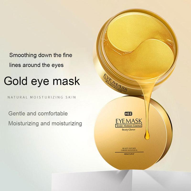 24K gold seaweed eye mask - Glimmering Seaweed Magic for Tired Eyes