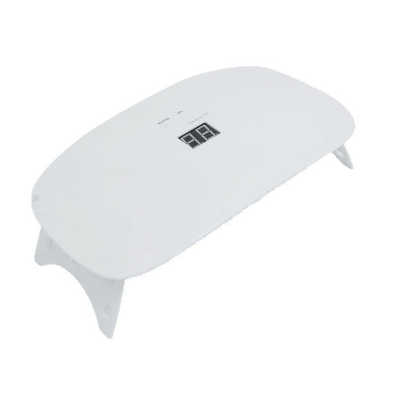 24W Portable Rechargeable Nail Lamp Therapy Machine with UV LED Beads - Teleplus 24w portable rechargeable nail lamp