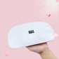24W Portable Rechargeable Nail Lamp Therapy Machine with UV LED Beads - Teleplus 24w portable rechargeable nail lamp