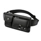 Men’s Belt Bag Classic Solid Color PU Leather Waist Bag Outdoor Leisure Travel Fanny Pack Purse - Fanny Pack for Men