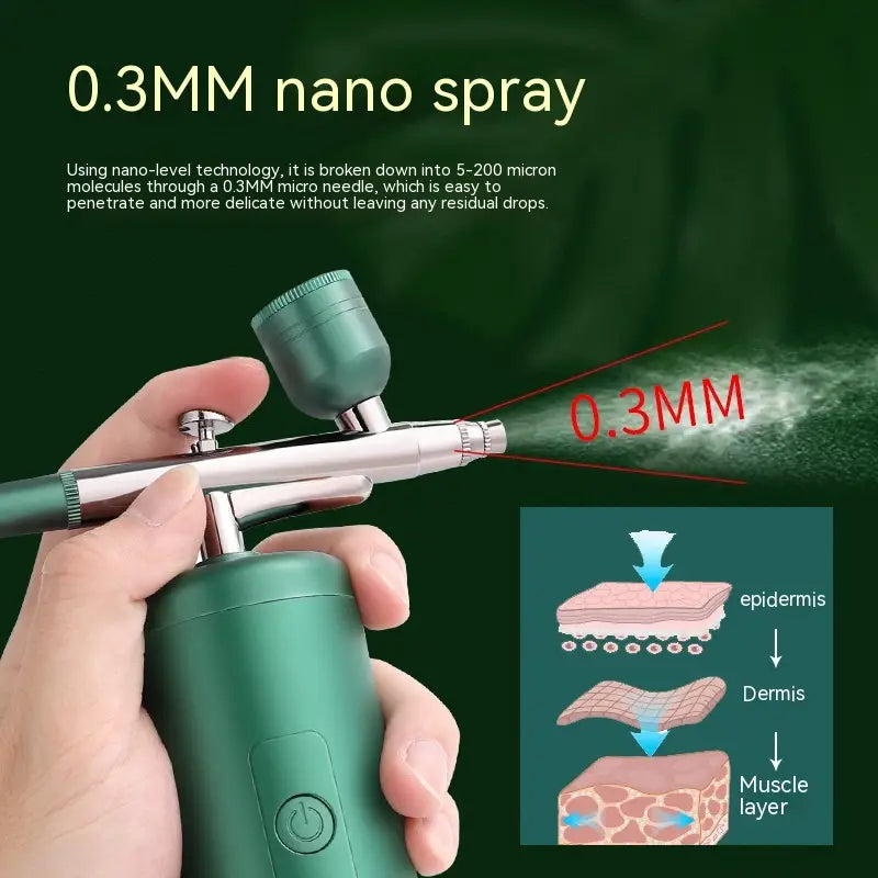 Household Moisturizing High Pressure Nano Oxygen Injection Skin Spray