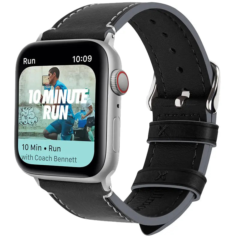 Men’s leather watch strap