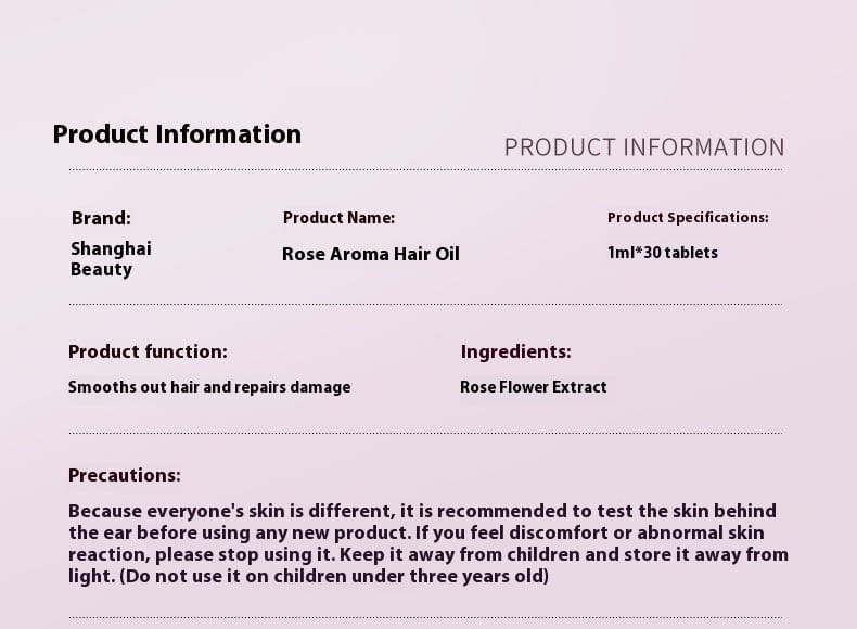Flavanie de la lavande Huile essentielle pour les soins capillaires nets roses houmais violet 1 ml x 30