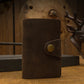 Handmade Cowhide Card Holder Men’s Genuine Leather - Moo-ve Over Plastic This Cowhide Card Holder Rocks