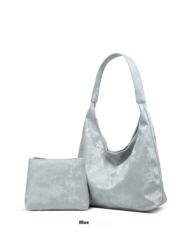 PU Leder -Laptop -Einkaufstasche mit Reißverschlussfächern für Arbeit und Reise