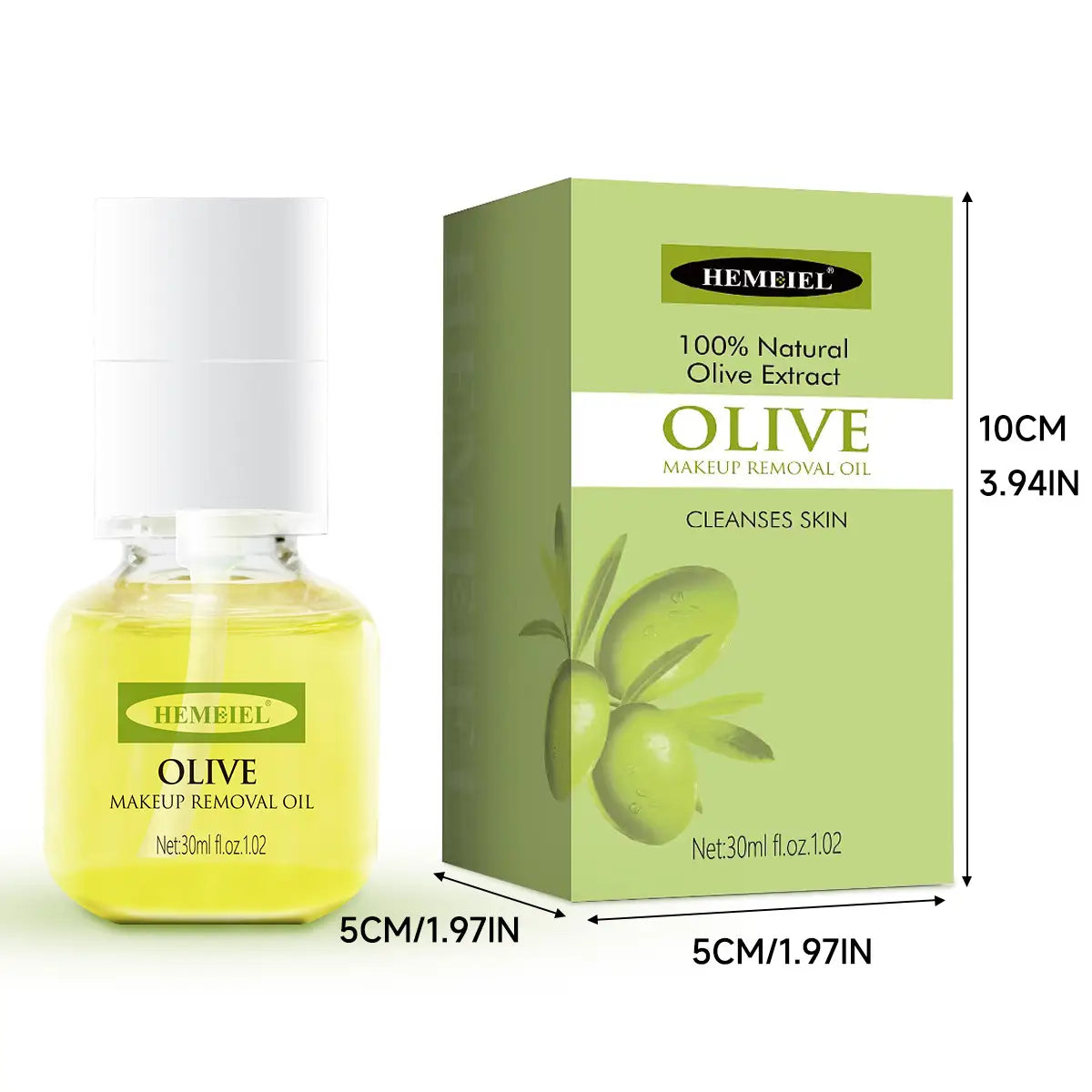 Ladies Facial Makeup Remover Olive Cleansing Oil with Avocado 30ml