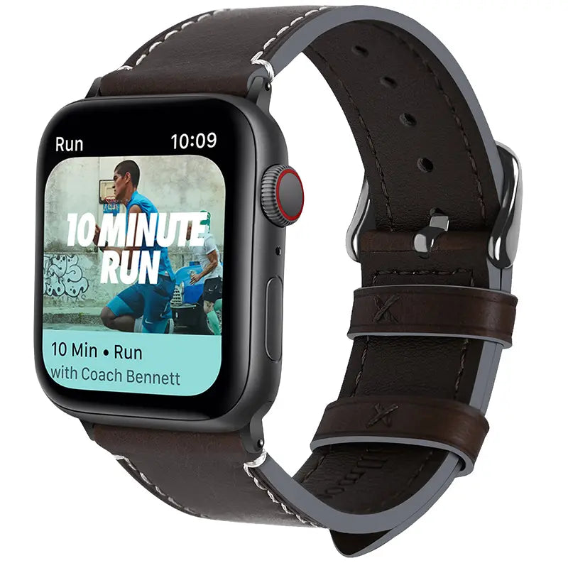 Men’s leather watch strap