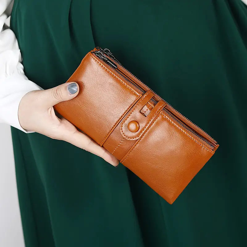 Women’s PU Leather Wallet with Multiple Compartments for United States