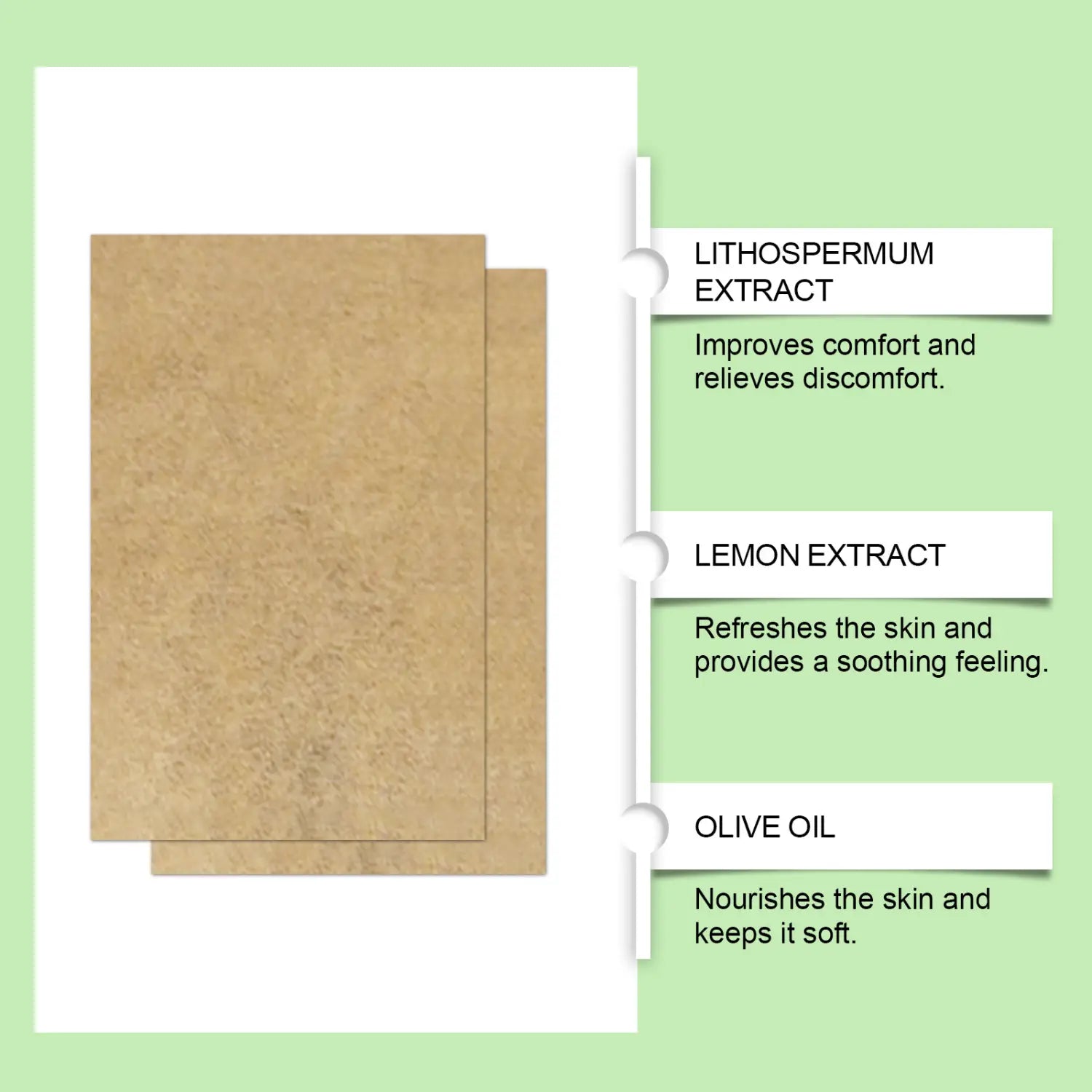 Lithospermi Body Nursing Stickers Pack for Radix Arnebiae Seu