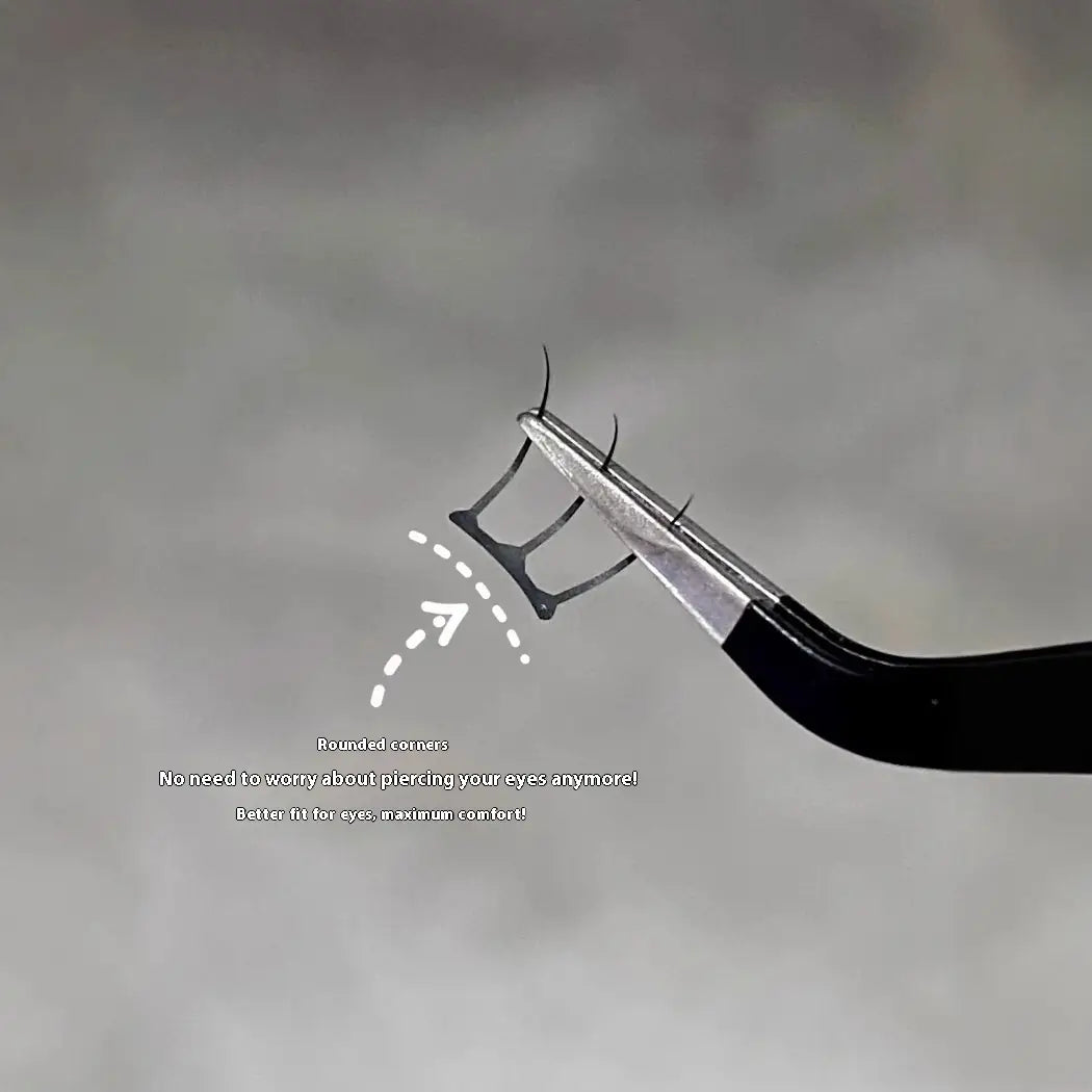 Individual Cluster False Eyelashes Natural Look Artificial Fiber Extensions Set