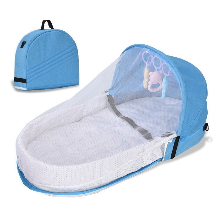 Wholesale Portable Folding Anti-pressure Baby Bed In Newborn Isolation Bionic Travel Crib - Travel Crib for Babies