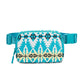 New Bohemian Print Waist Bag With Adjustable Shoulder Strap Fashion Casual Outdoor Running Crossbody Bag For Women