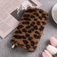 Creative Plush Coin Purse Fashion Leopard Print