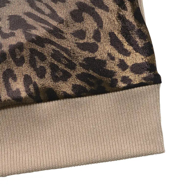 Khaki hosszú ujjú pulóver nőknek utcai ruházat divat poliészter vékony pulóver