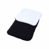 Baby Fleece-lined Sleeping Thickened Knitting Warm Sleeping Wool Stroller Sleeping Bag - Black