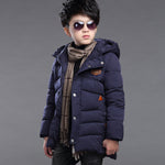 Boy’s hooded padded padded jacket