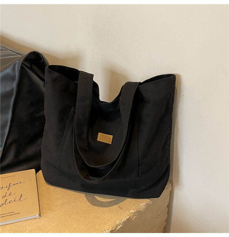 Sac vertical carré de valise de voyage en toile avec organisateur d'emballage à fermeture éclair