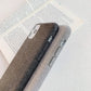 New Luo Qi Cloth Phone Case Solid Color