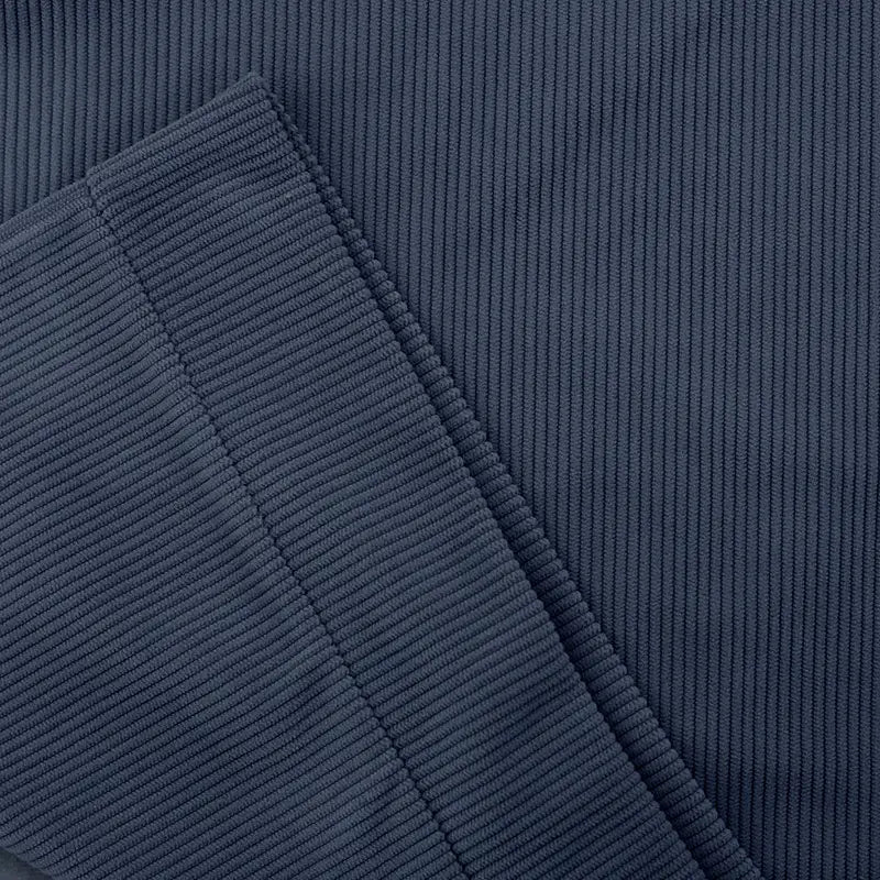 Mens Corduroy Léine Long Sleeve Long Cnaipe Ócáideach Suas Barr Polyester Plus Méid