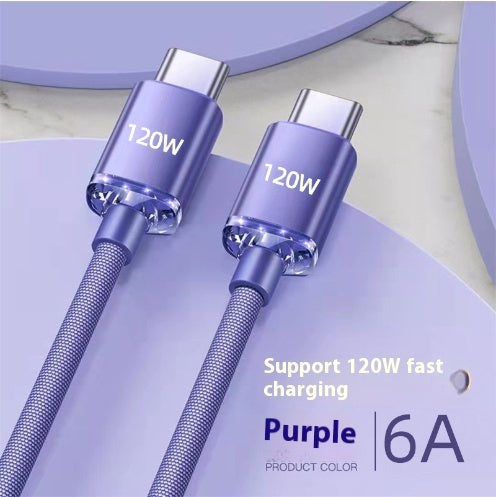 PD Mobile Phone Universal Charging Double Typec Charging Cable - Charge Like a Pro with This Double Type-C Cable