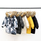 Big Fur Collar Mid-length Medium And Large Children’s Clothing Thick Winter Wear Coat