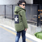 Five-pointed star trench coat