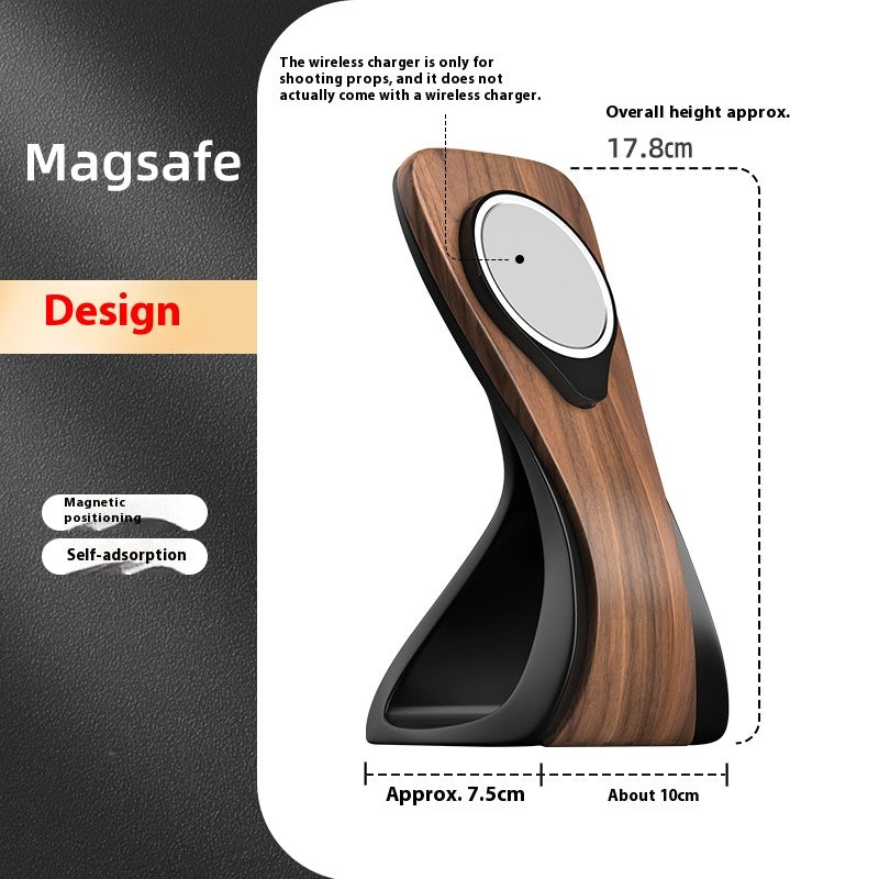 Msgsafe Wireless Charging Mobile Phone Holder - Stay Charged with Msgsafe’s Magnetic Phone Holder