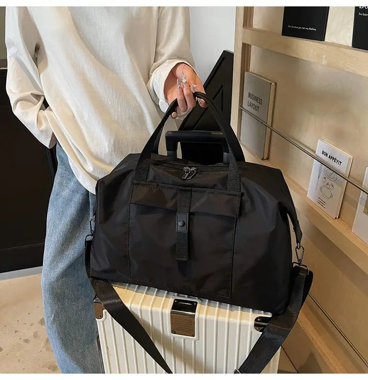 Großkapazität Oxford Stoffreise-Rucksack 36-55L Leichtes langlebiger Tasche