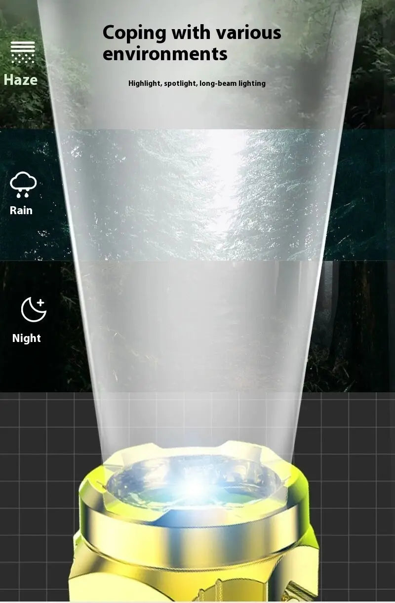 Mini Burst Flashlight Charging Cable with Magnetic and Non-Magnetic Options