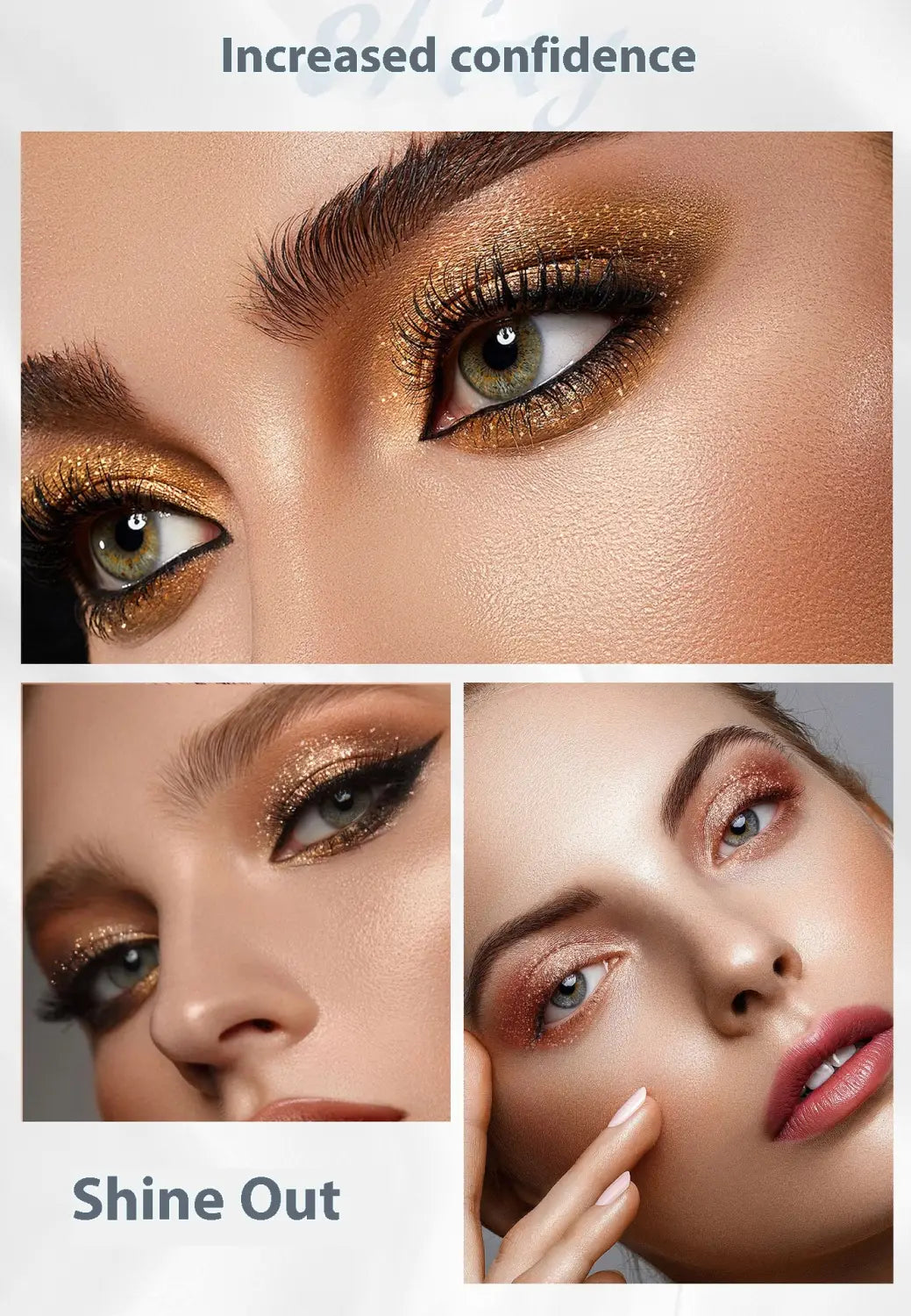 Multi Color Eye Shadow Palette Long Lasting Matte and Shimmer Shades 5ml