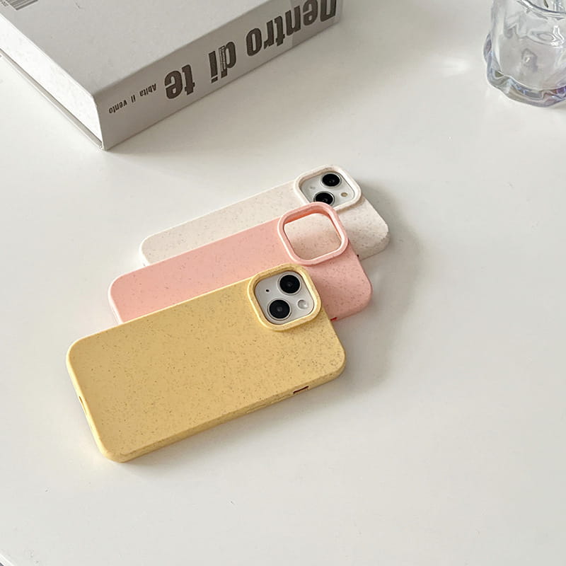 Tpu Wheat Straw Frosted Soft Phone Case