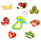 Geometric Confused Bottle Fruit And Vegetable Feeder Nipple 6 Suit - Geometric Confused Bottle Makes Healthy Snacks Fun