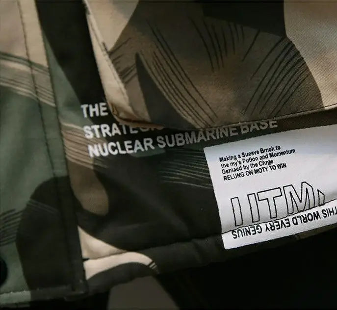 Baby Winter Camouflage Padded Cotton Jacket with Fur Collar for Boys