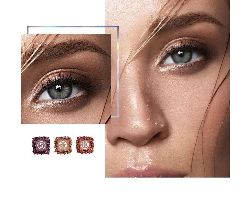 Paletă de ochi multicolori pentru ochi impermeabili machiaj de lungă durată pentru toate tonurile pielii