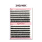 Segmented False Eyelashes Thick Curl Twelve Rows