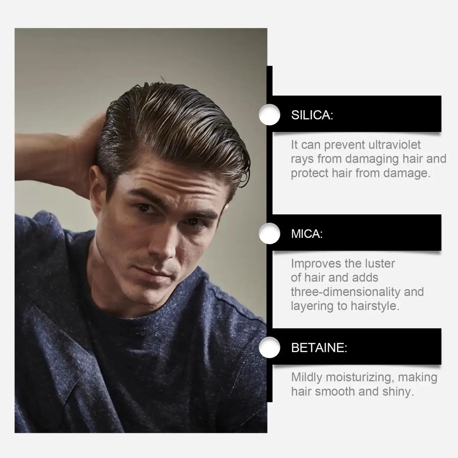 Texture Baking Powder for Hair and Bangs Convenient Booster 40g