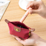 Mini Exquisite Coin Purse Lightweight Fashion Portable Nylon Cloth Lipstick Headset Storage Bag - Mini Oxford Cloth